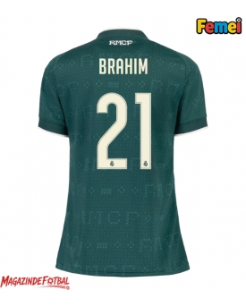 Real Madrid Brahim Diaz #21 Tricou Fotbal Replică 2026-27 Femei Deplasare